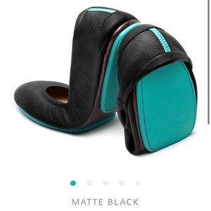 Tieks Matte Black Flats